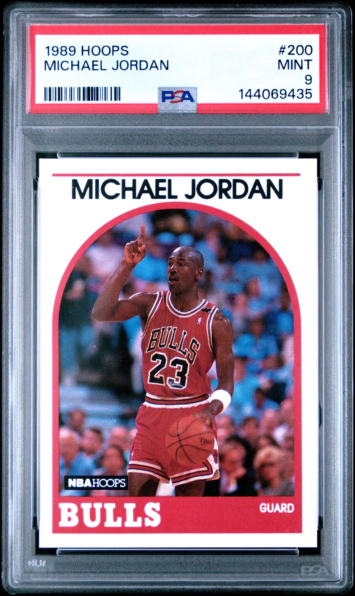 1989 Hoops Michael Jordan #200 Mint 9 front