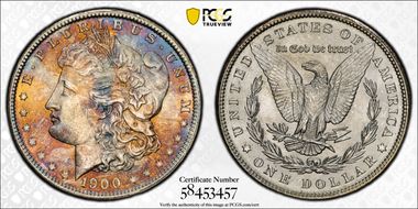 1900 $1 MS64