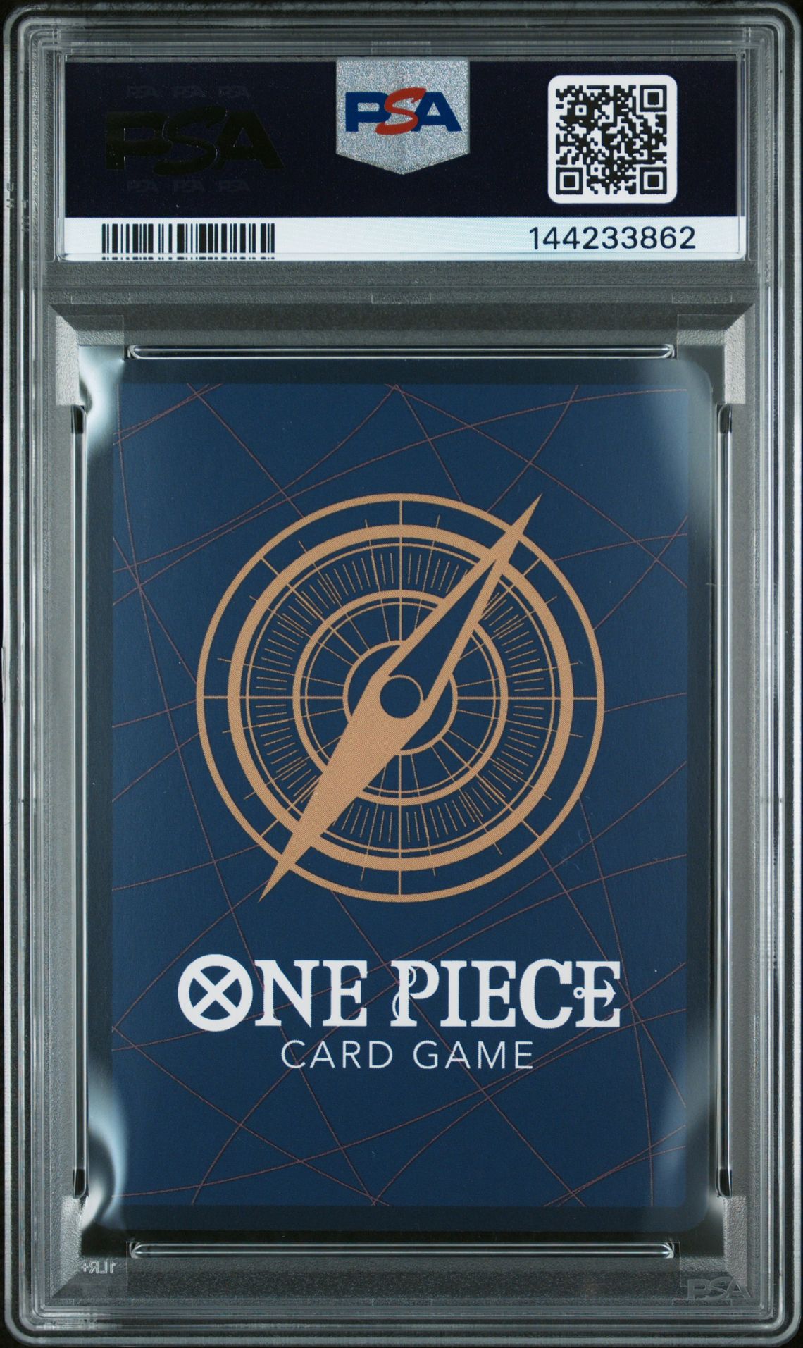 2024 One Piece Op09-Emperors In The New World Monkey D. Luffy #119 (Alternate Art) Gem Mt 10 back view - PSA certificate #144233862