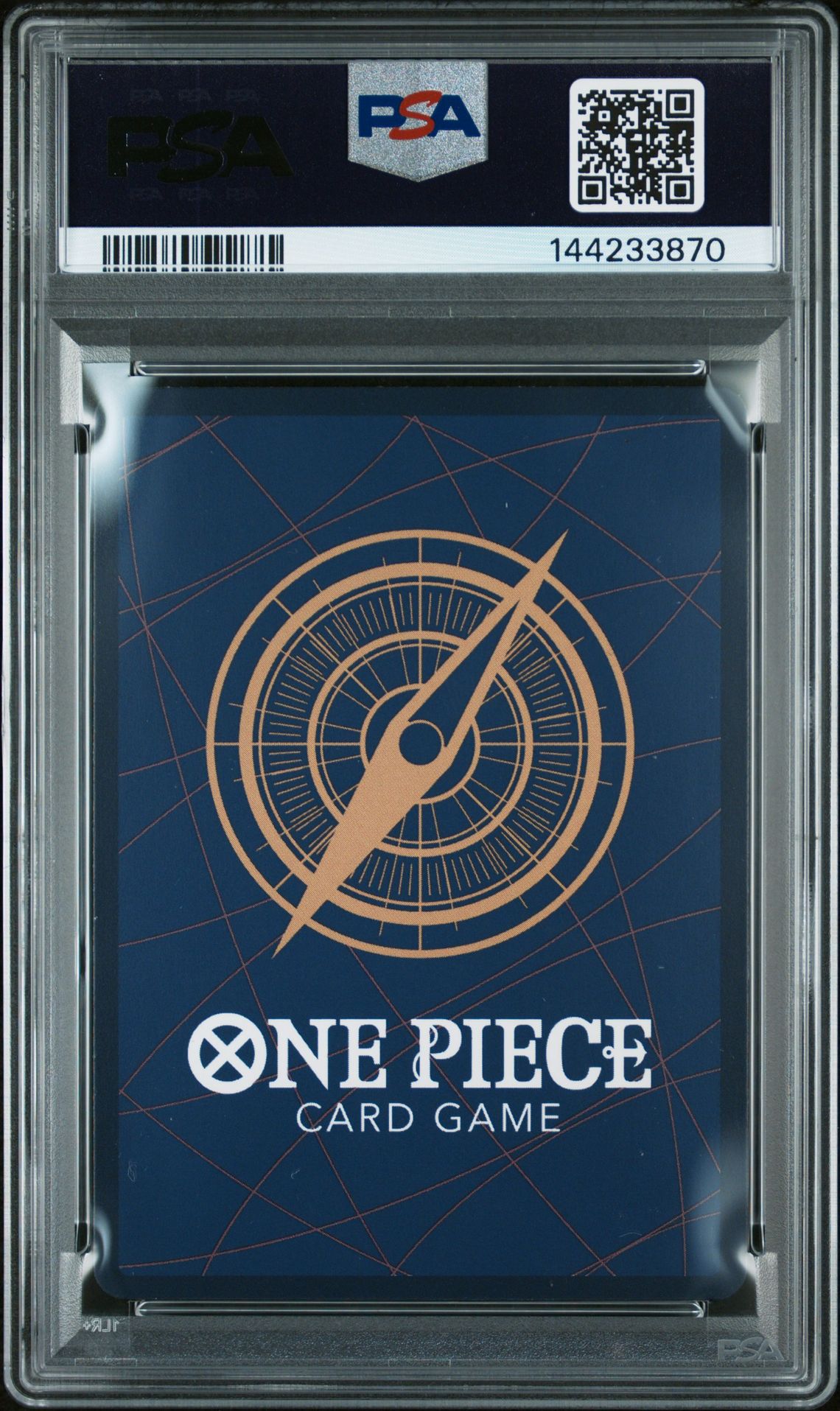 2025 One Piece Op13-Carrying On His Will Portgas D. Ace #028 (Special Alternate Art) Gem Mt 10 back view - PSA certificate #144233870