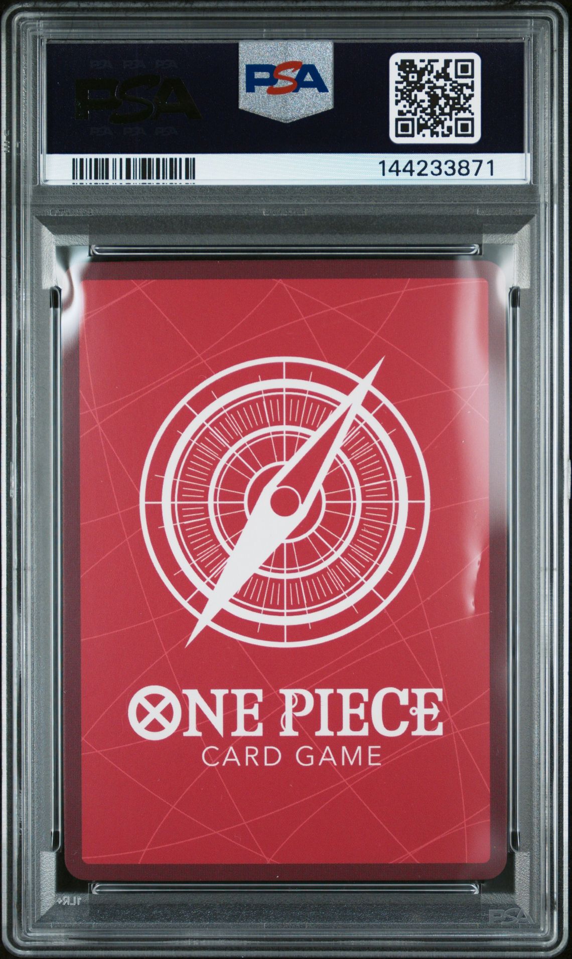 2023 One Piece Op05-Awakening Of The New Era Sakazuki #041 (Alternate Art) Gem Mt 10 back view - PSA certificate #144233871