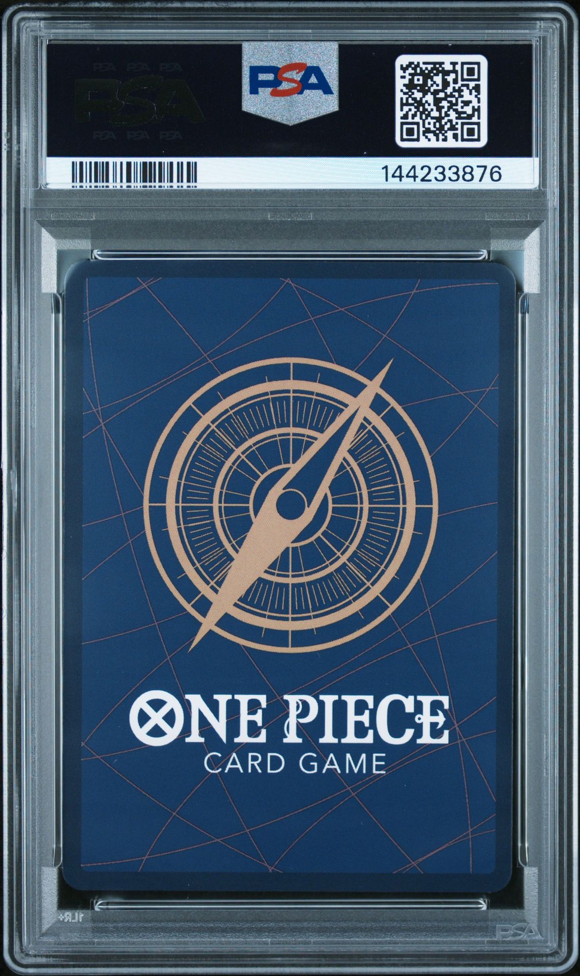 2025 One Piece Op10-Royal Blood Donquixote Doflamingo #071 (Alternate Art) Gem Mt 10 back view - PSA certificate #144233876