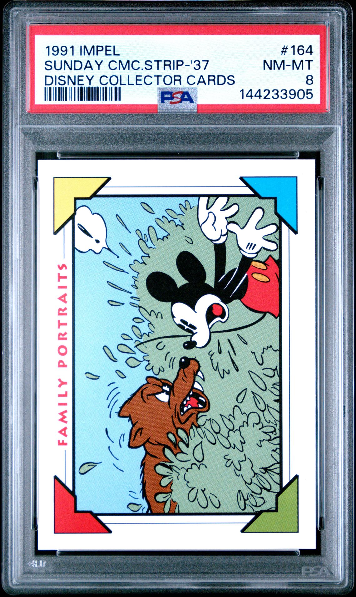 1991 Impel Disney Collector Cards Sunday Cmc.strip-'37 #164 (Disney Collector Cards) Nm-Mt 8 front
