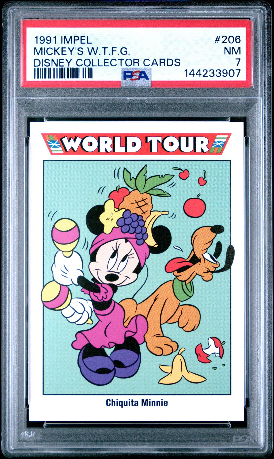 1991 Impel Disney Collector Cards Mickey's W.t.f.g. #206 (Disney Collector Cards) Nm 7 front