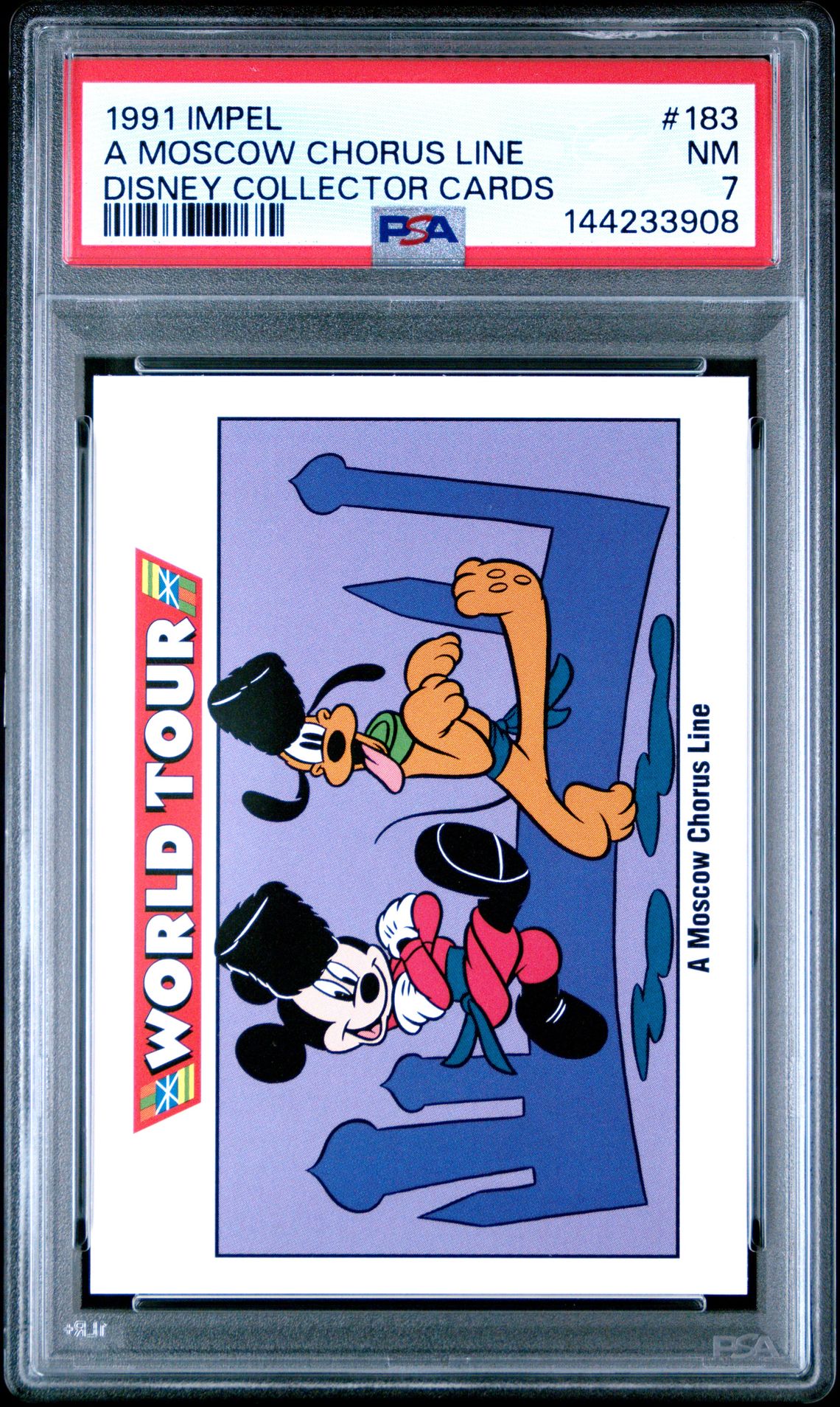 1991 Impel Disney Collector Cards A Moscow Chorus Line #183 (Disney Collector Cards) Nm 7 front