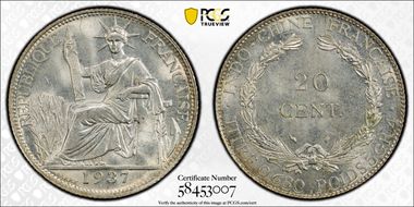 1937 20C Lec-236 MS65