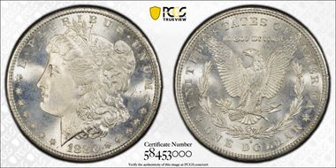 1880-S $1 MS67