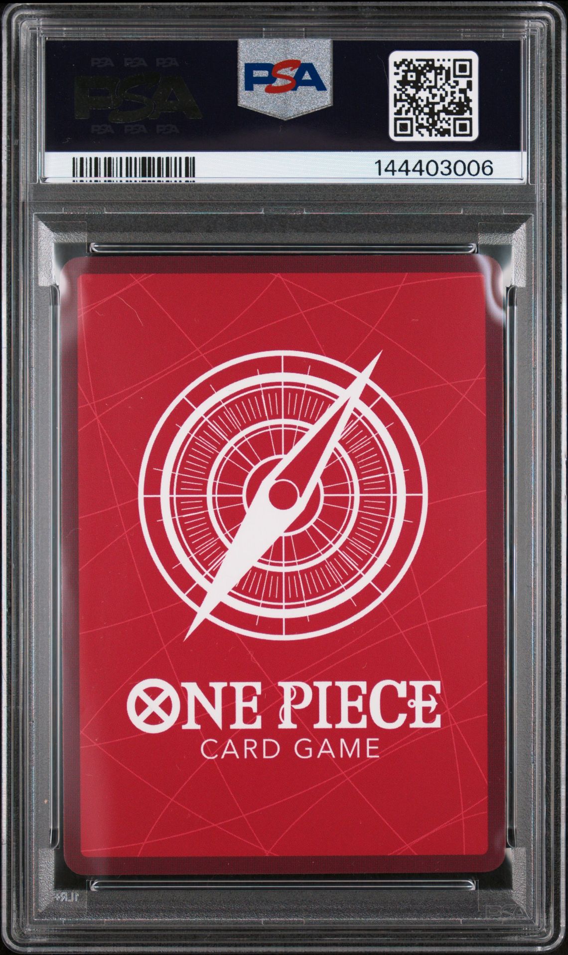 2025 One Piece Starter Deck St21-Ex Gear 5 Monkey D. Luffy #001 (Black & White Alt Art) Gem Mt 10 back