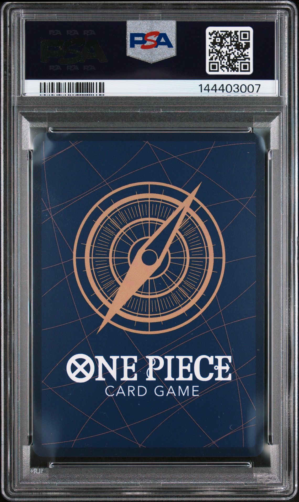 2025 One Piece Op12-Legacy Of The Master Portgas D. Ace #011 (Special Alternate Art) Gem Mt 10 back