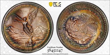 1997-Mo Onza Libertad Ag MS68