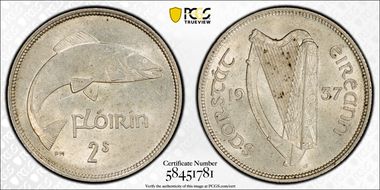 1937 Florin AU58