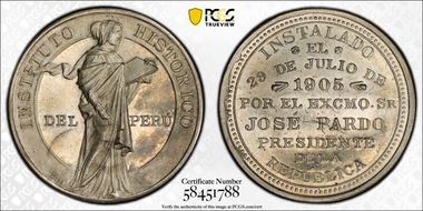 1905 Medal Historical Institute Ag N1
