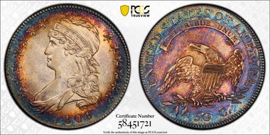 1808 50C AU58