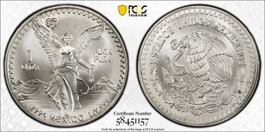 1994-Mo Onza Libertad Ag MS69
