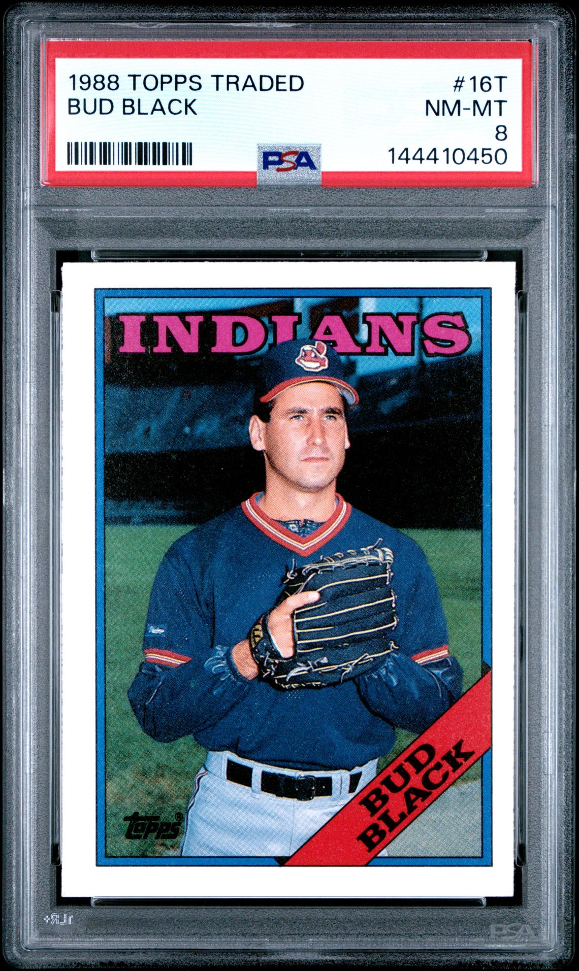 1988 Topps TOPPS TRADED Black #16T Bud Black front