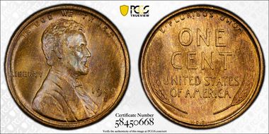 1909-S VDB 1C MS66BN