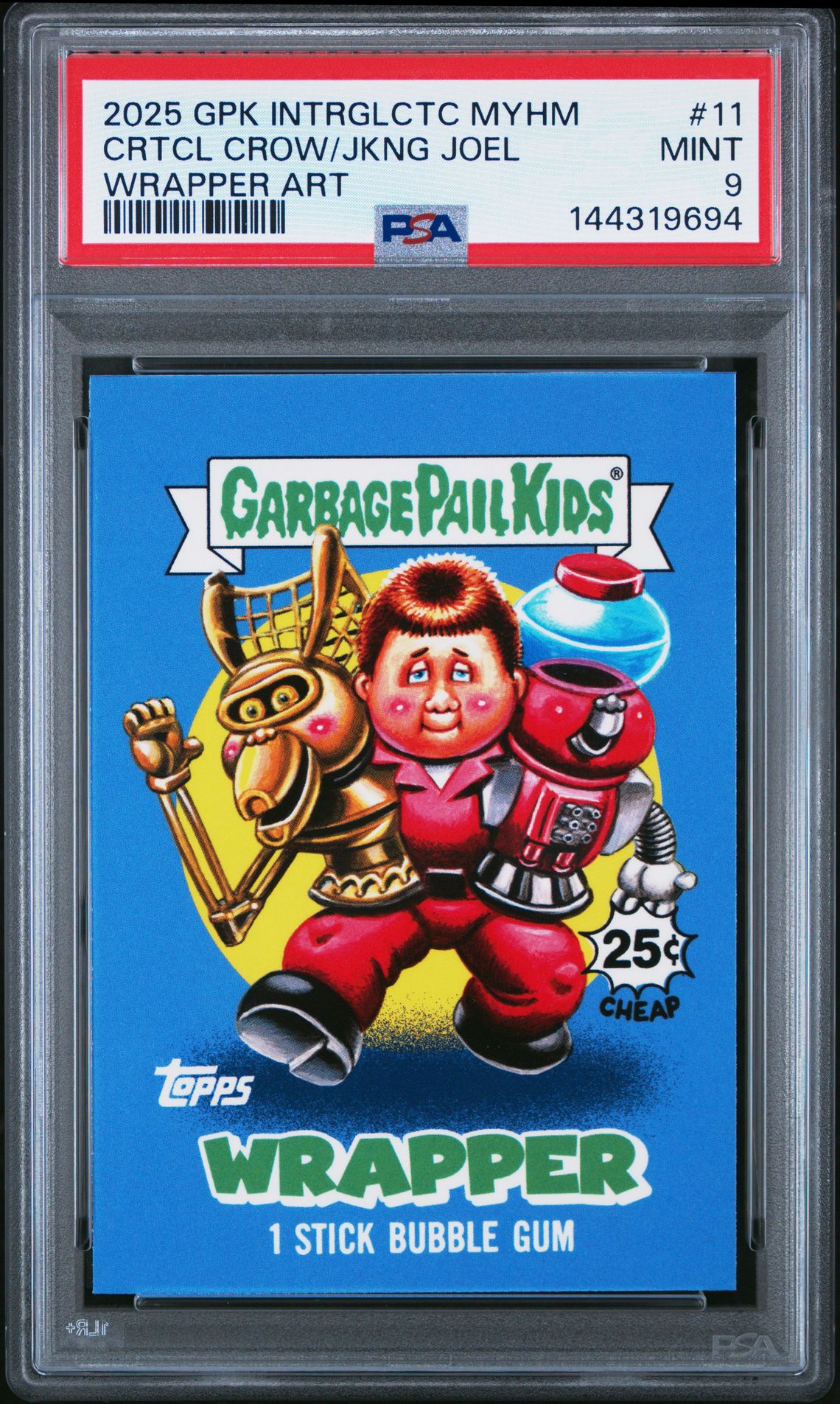 Crtcl Crow/Jkng Joel PSA 9