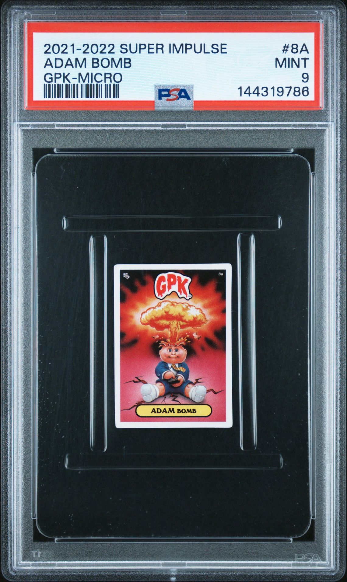 2021-22 Super Impulse Gpk #8A Adam Bomb front
