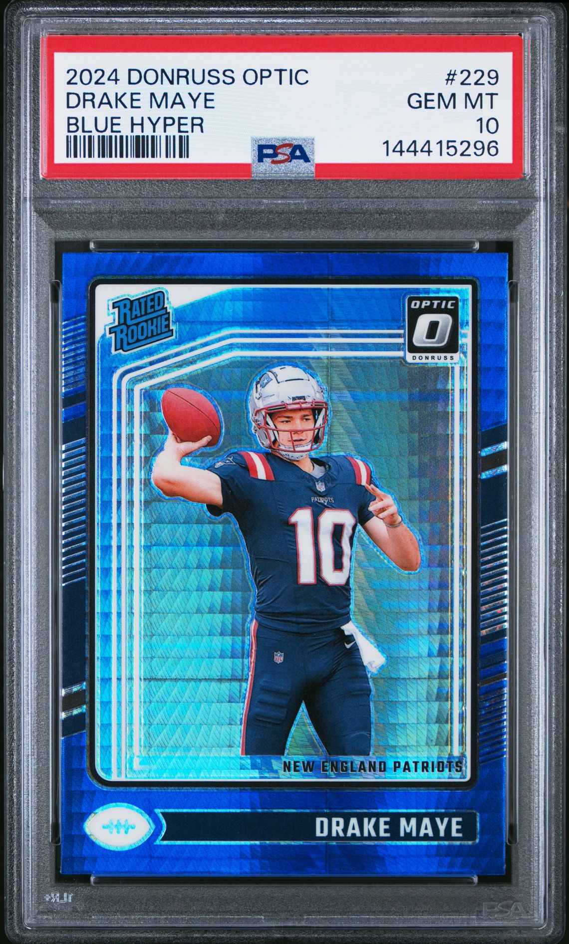 2024 Panini Panini Donruss Optic #229 Drake Maye front