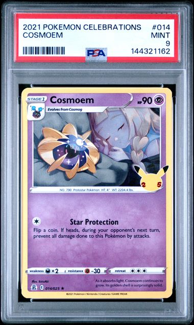 2021 Pokemon Celebrations #014 Cosmoem front