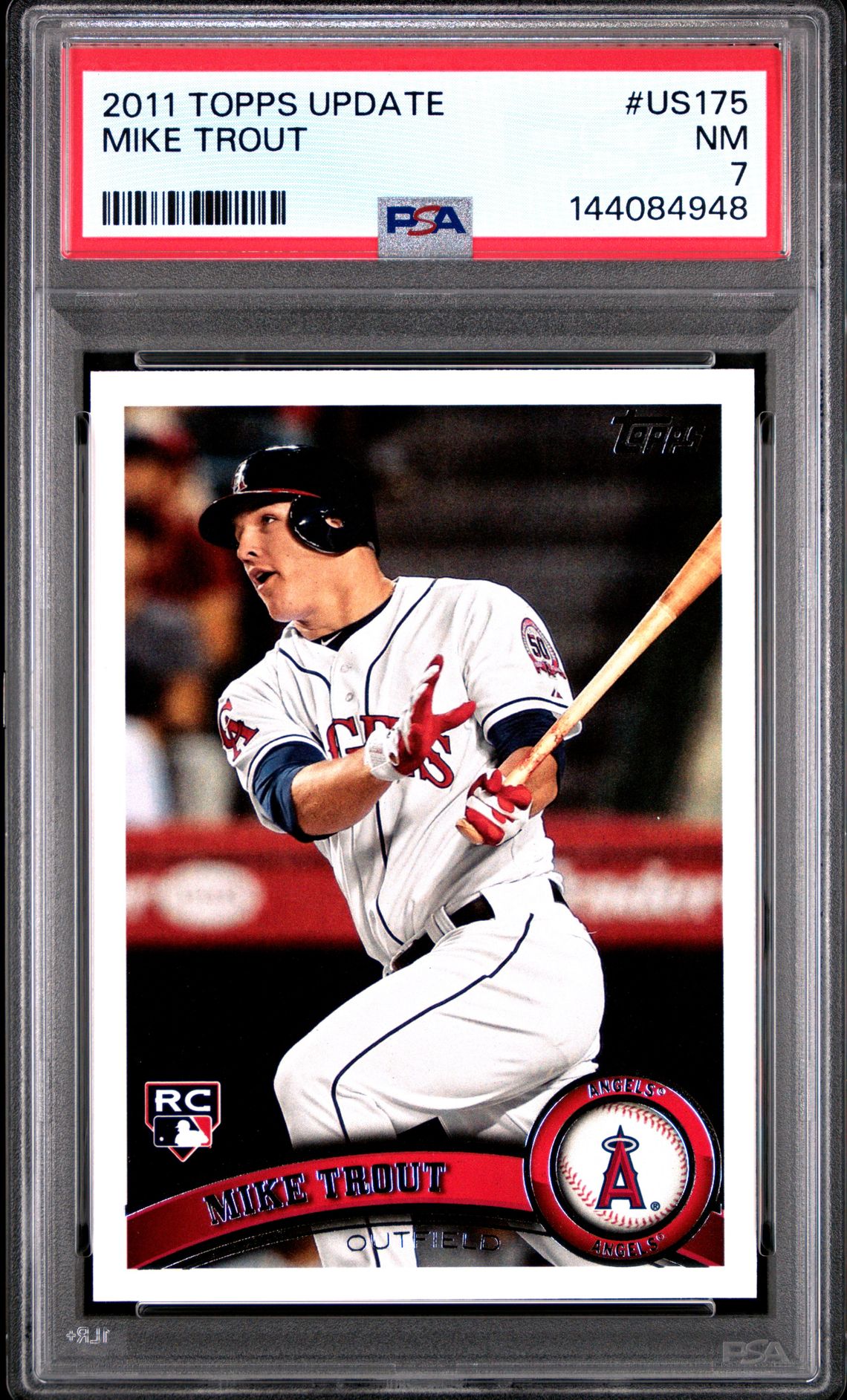 2011 Topps TOPPS UPDATE #US175 Mike Trout front