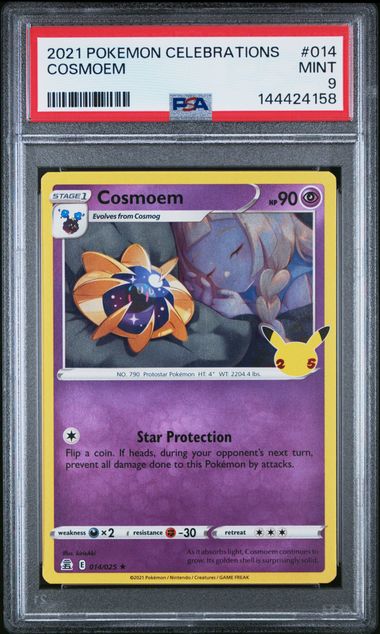 2021 Pokemon Celebrations #014 Cosmoem front
