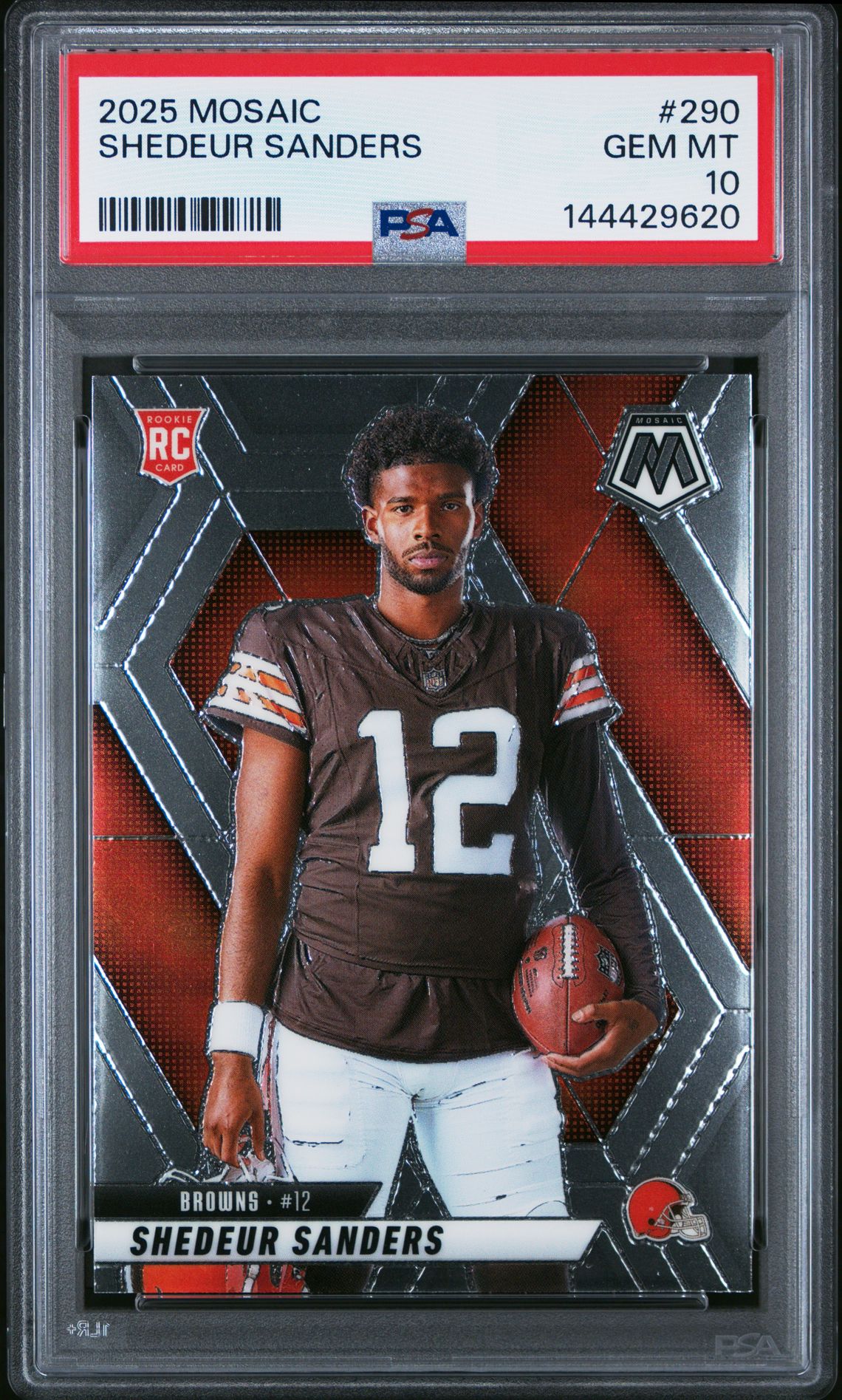 2025 Panini PANINI MOSAIC #290 Shedeur Sanders front
