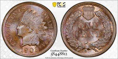1902 1C MS66BN