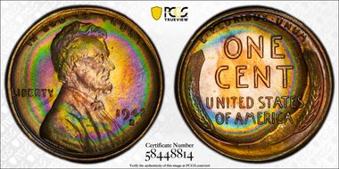 1942-S 1C MS64RB