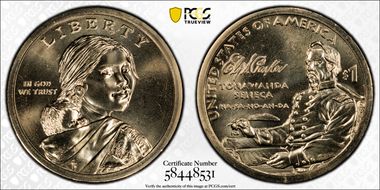 2022-P $1 Native American Position B First Strike MS67