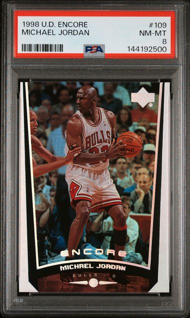 1998 Upper Deck #109 Michael Jordan front