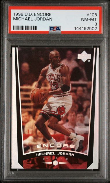 1998 Upper Deck #105 Michael Jordan front