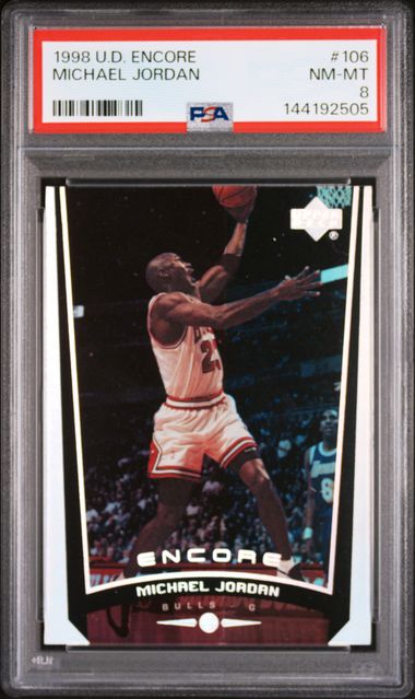 1998 Upper Deck #106 Michael Jordan front
