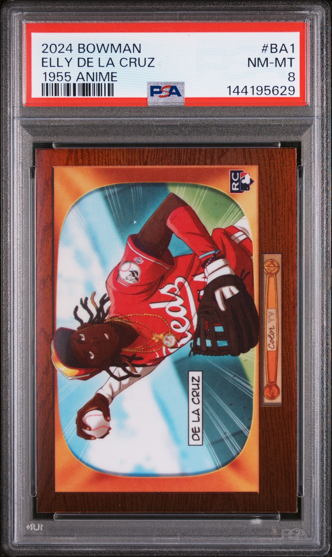 2024 Bowman BOWMAN 1955 BOWMAN ANIME #BA1 Elly De La Cruz front