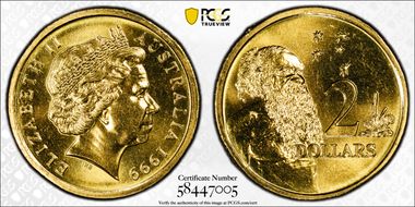 1999 $2 MS67