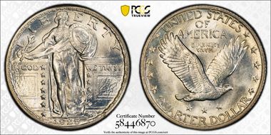 1925 25C MS66FH