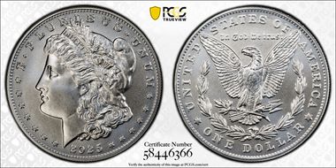 2025 $1 Morgan Dollar MS70