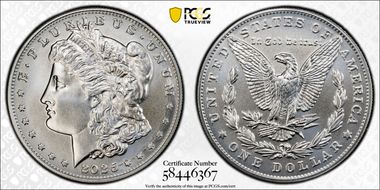 2025 $1 Morgan Dollar MS69
