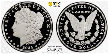 2025-S $1 Morgan Dollar PR70DCAM