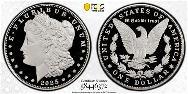 2025-S $1 Morgan Dollar PR70DCAM