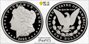 2025-S $1 Morgan Dollar PR70DCAM