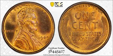1909 VDB 1C DDO, FS-1102 MS64RB