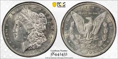 1888-S $1 AU55