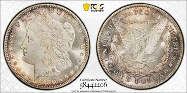 1880/79-CC $1 VAM 4, Rev. of '78 MS64