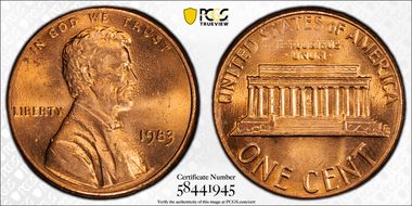 1983 1C MS67RD