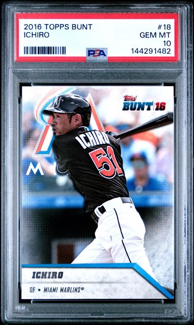 2016 Topps TOPPS BUNT #18 Ichiro front