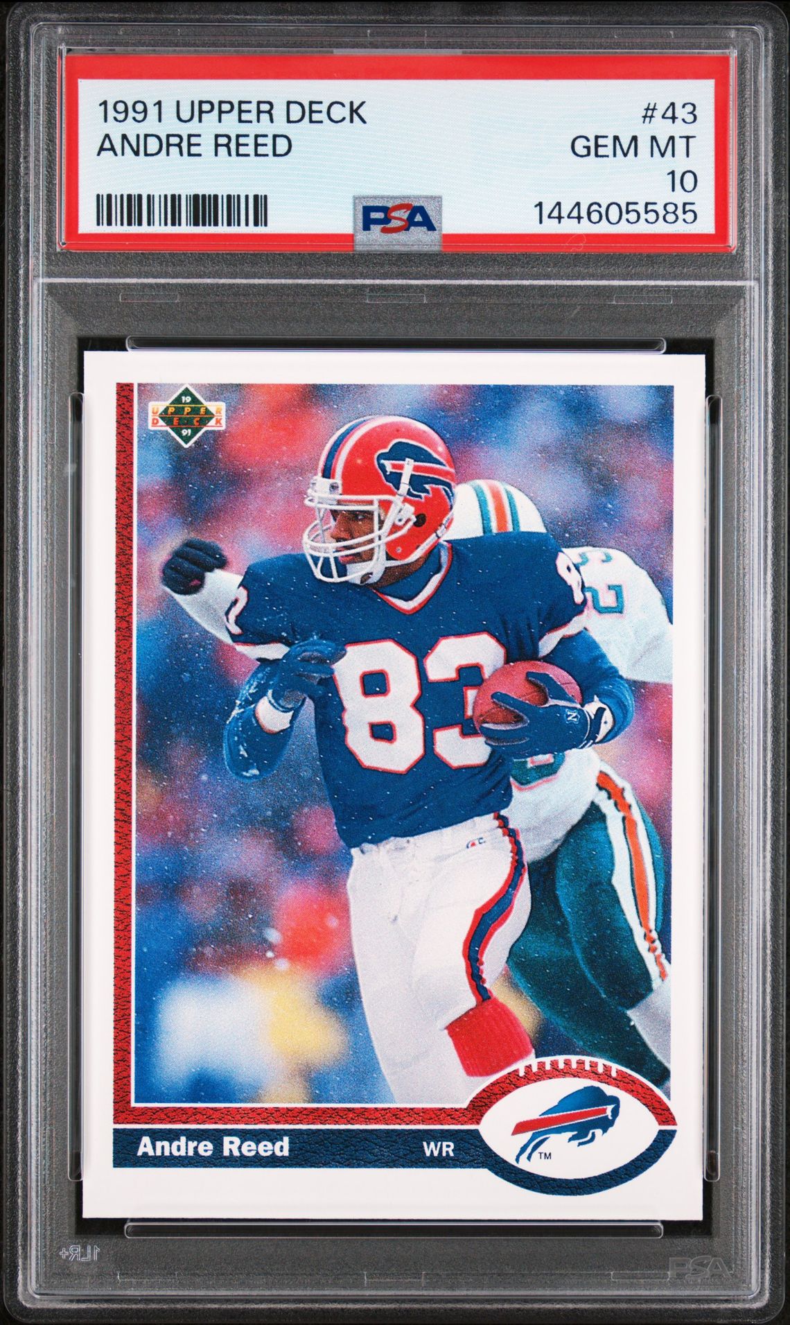 1991 Upper Deck UPPER DECK #43 Andre Reed front