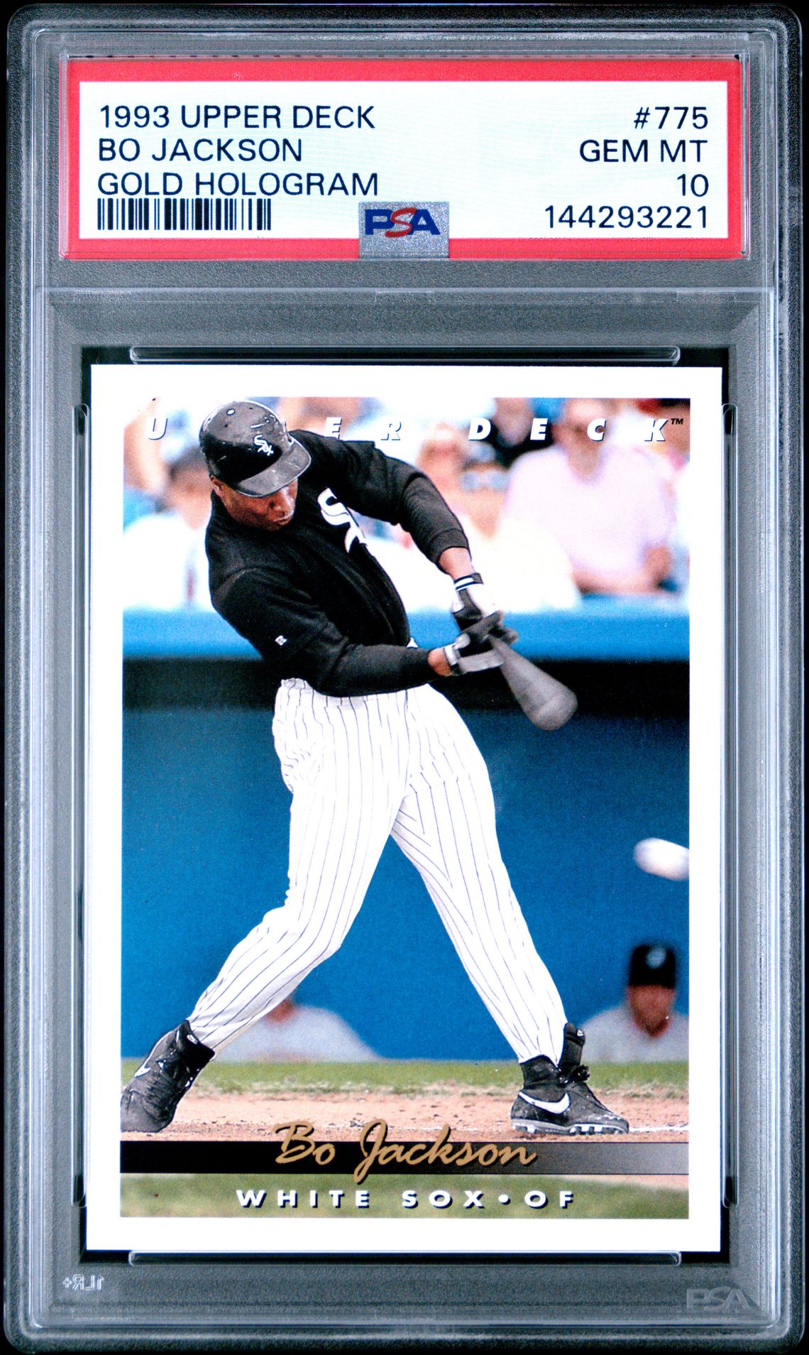 1993 Upper Deck #775 Bo Jackson front