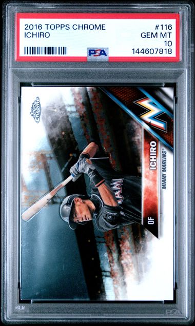 Topps Ichiro front