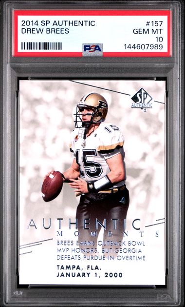 Upper Deck Sp Drew Brees front